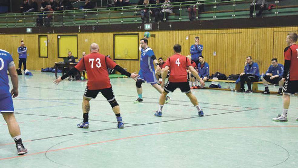 Der TuS um Marcus Wilken hofft im Heimspiel auf eine Überraschung. © Archivfoto: Hilbrands