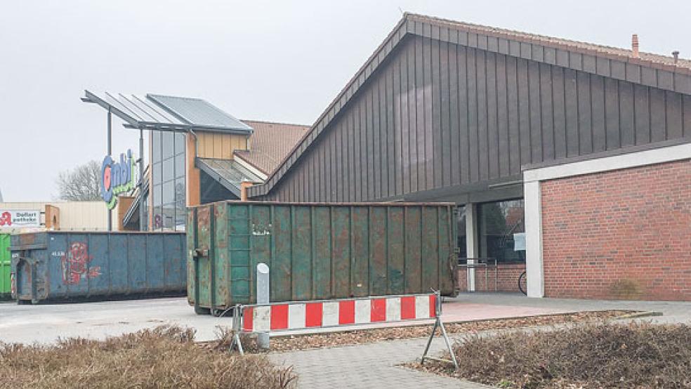 Der Aldi-Markt in Bunde an der Neuschanzer Straße wird erweitert. © Foto: Boelmann