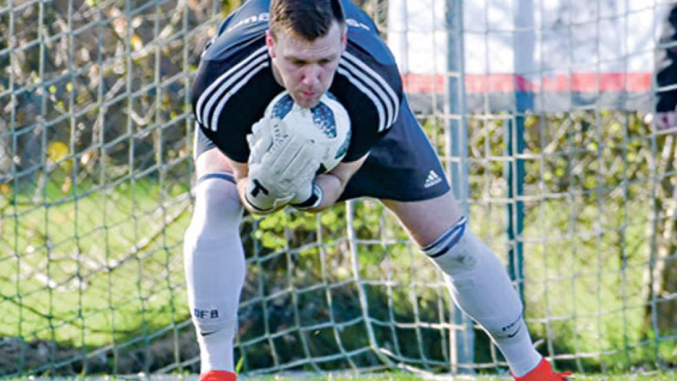 Timo Bosma hielt seine Mannschaft in der ersten Halbzeit im Spiel. © Foto: Bruins