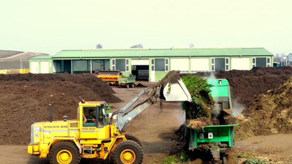 Vom 4. bis zum 6. April informiert das Kompostwerk in Breinermoor über die Vorteile des Leeraner Qualitätskompostes . © Foto: Landkreis 