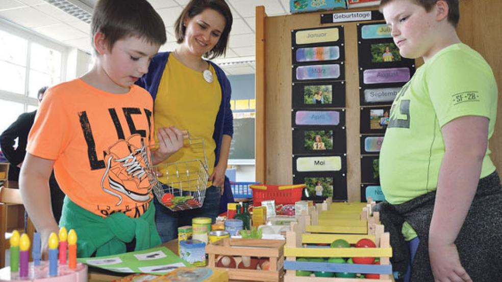Auch in einem Kaufmannsladen konnte 
