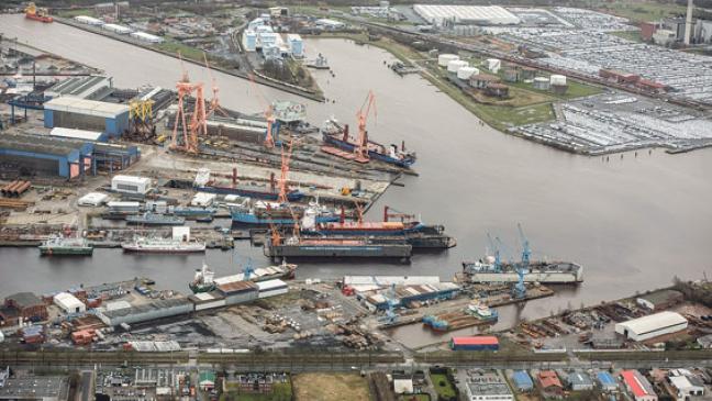 Emder Hafen rüstet sich für große Gas-Schiffe