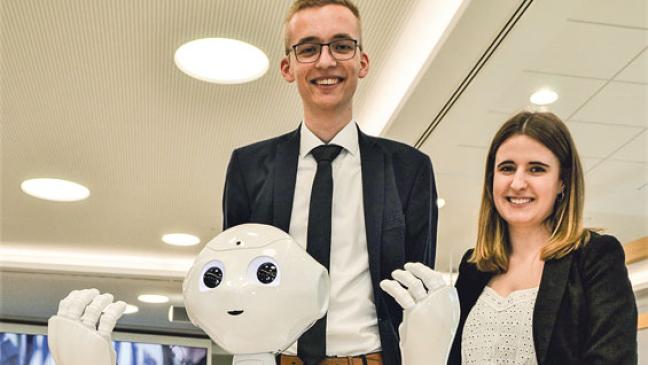 Tänzchen mit einem Roboter