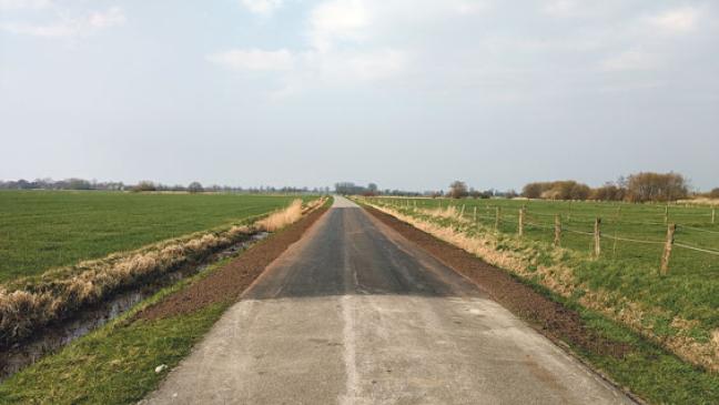 Wieder freie Fahrt auf dem Swart Weg in Wymeer