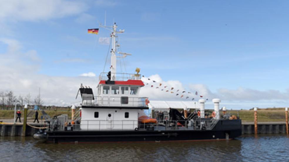 Mehrere dieser Räumboote hat das NLWKN im Küstenbereich im Einsatz. © Foto: Carmen Jaspersen (dpa)