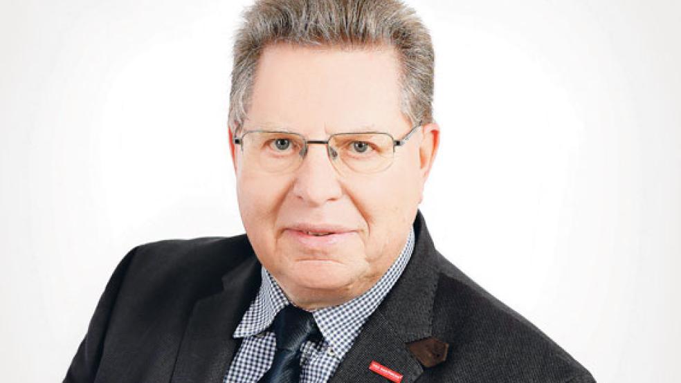 Lothar Freese, Obermeister der Innung des Kfz-Handwerks für Ostfriesland, berichtet über aktuelle Entwicklungen.  © Foto: RZ-Archiv