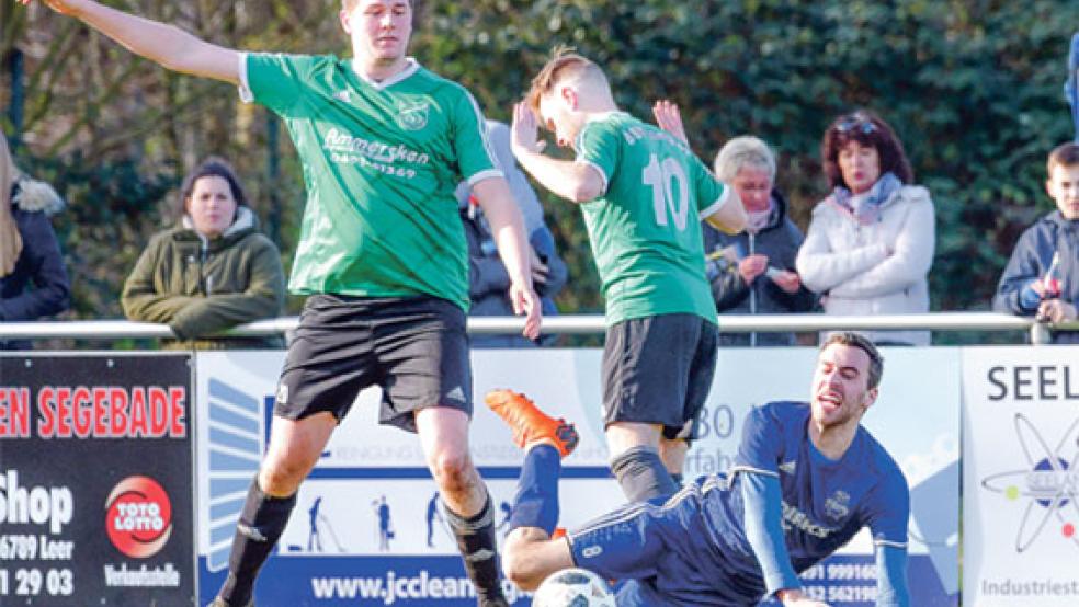 Die Bingumer um Steffen Sonnenberg (links) und Marco Roelfs fuhren zuletzt gegen Wolthusen einen Sieg ein. © Archivfoto: Bruins