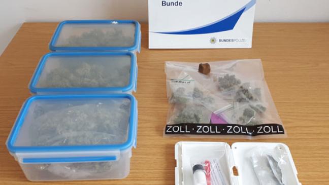 Bundespolizei erwischt Drogenschmuggler