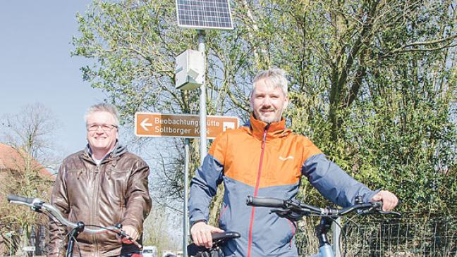»Checkpoint« Soltborg an Rad-Autobahn