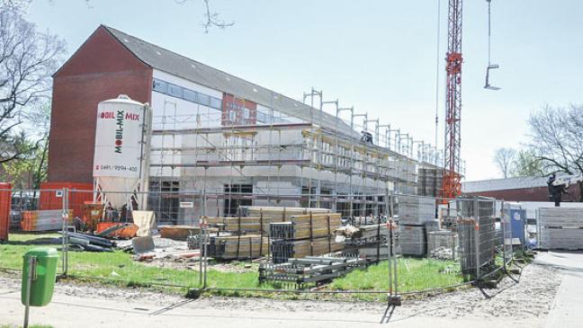 Oberschul-Neubau nimmt Gestalt an