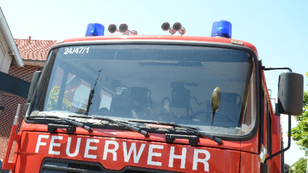 Ein Flächenbrand in Ditzumerverlaat konnte von der Feuerwehr Dollart schnell unter Kontrolle gebracht werden. © Foto: Archiv