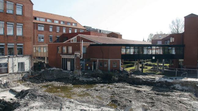 Auf dem Gelände des Borro wird intensiv gearbeitet