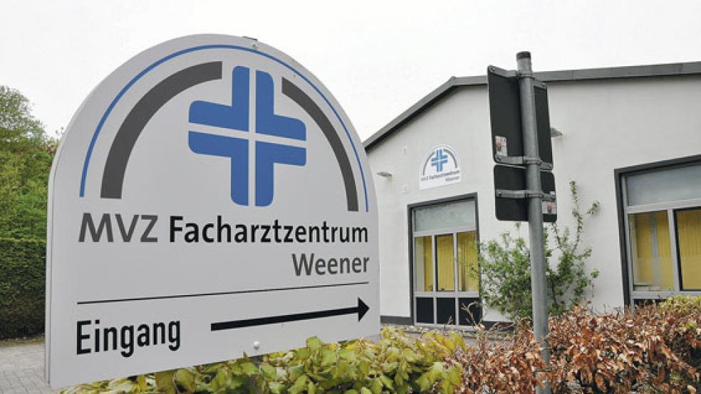Die Suche beim Medizinischen Versorgungszentrum (MVZ) in Weener nach einem neuen Arzt gestaltet sich schwierig. Ein Nachfolger für Dr. Ebens wurde auch nach fast drei Jahren immer noch nicht gefunden.  © Foto: Boelmann