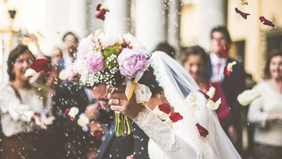 In Weener ist der 26. Juli zum Heiraten in diesem Jahr ein gefragter Termin. © Symbolfoto: pixabay