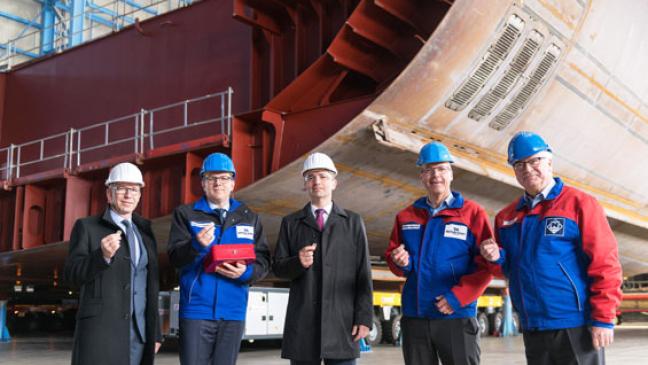 Startschuss für neues Meyer-Schiff