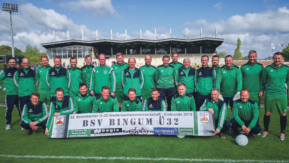 Auch wenn es sportlich nicht ganz so gut lief wie erhofft, zeigte sich die Ü32 mit dem Turnier in Barsinghausen zufrieden. © Foto: privat