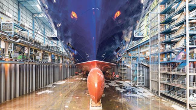 Schiff wird sechs Stunden früher ausgedockt