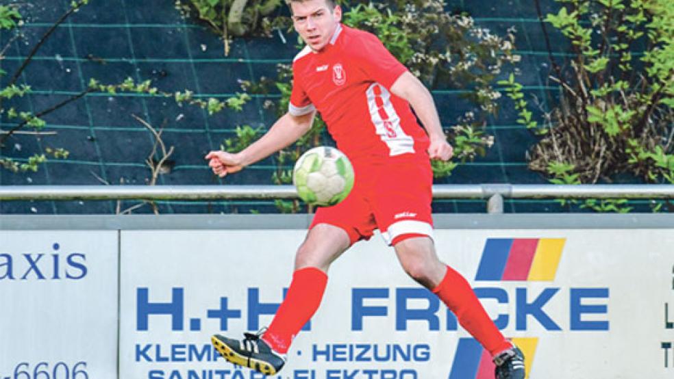 Auch auf Bundes Toptorjäger Lukas Kappernagel wird es heute gegen die Emder SG ankommen. Die Offensive des TV schwächelte nämlich zuletzt. © Archivfoto: Bruins
