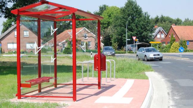 Und wenn es nur bei einer Haltestelle ist