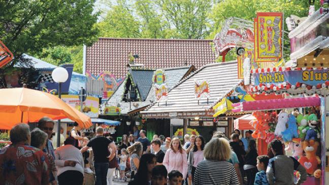Viel Sonnenschein und ein Gewitter beim Johannimarkt