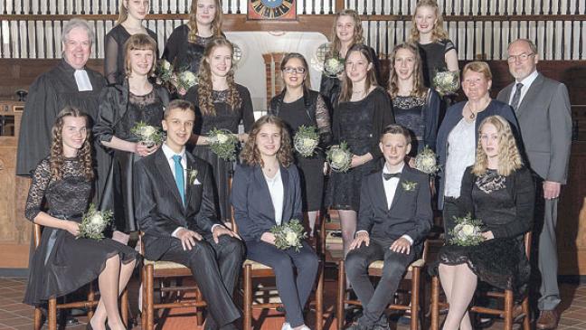 Konfirmation in Bunde mit Wünschen von Meister Yoda