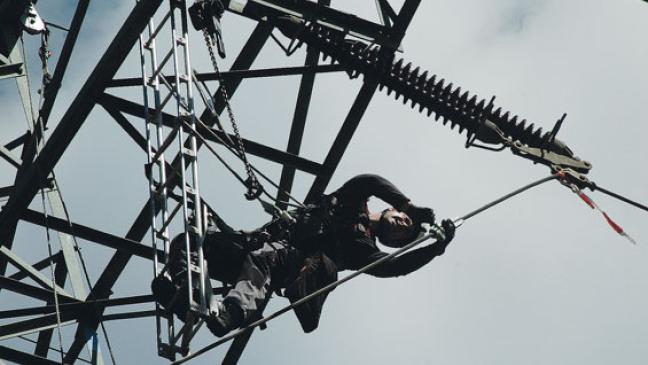 Stromleitung nach Riss wieder am Netz