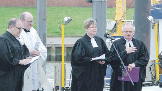 Gottesdienst am Ditzumer Hafen