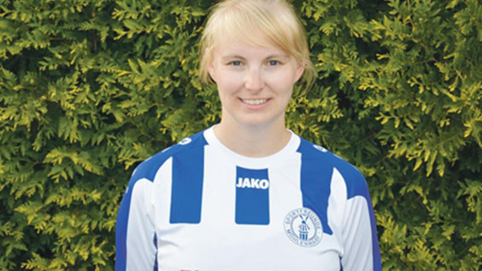 Lena Wähler erzielte den Ausgleichstreffer für die Möhlenwarferinnen. © Foto: Hilbrands