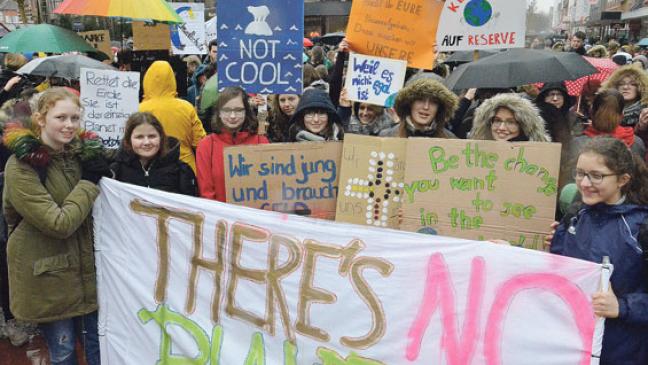 Blaumachen für den Klimaschutz