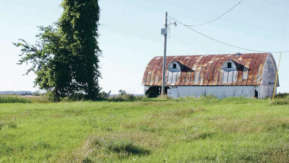 Relikte einer Farm von ostfriesischen Auswandern in Wisconsin. .  © Foto: Fischer