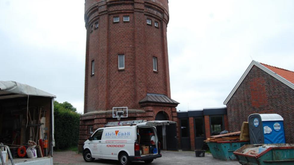 Das Jugendzentrum »Wasserturm«, hier ein Bild aus der Sanierungsphase, hat derzeit geschlossen. © Archivfoto: Hoegen