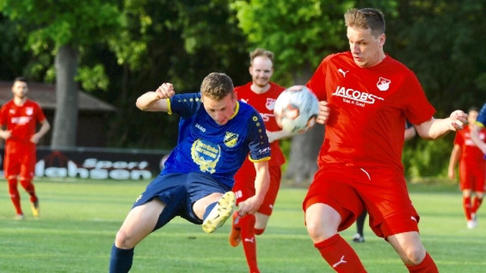 Der TuS Weener erkämpfte sich heute in seinem vorerst letzten Bezirksliga-Duell einen 1:0-Sieg. © Bruins