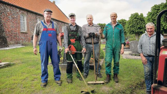 Von der Schaufel bis zum Rasentrimmer