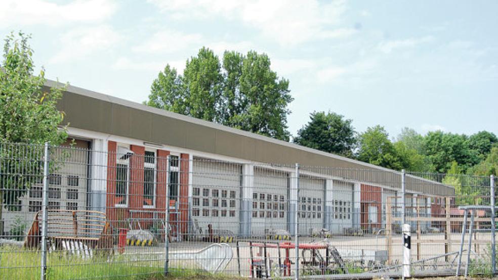 Der Bauhof der Stadt ist auf dem Gelände des ehemaligen Bundeswehr-Depots am Emsdeich untergebracht. © Foto: Hoegen