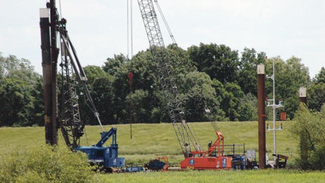 Schiffsliegeplatz in der Ems bei Coldam wird erneuert