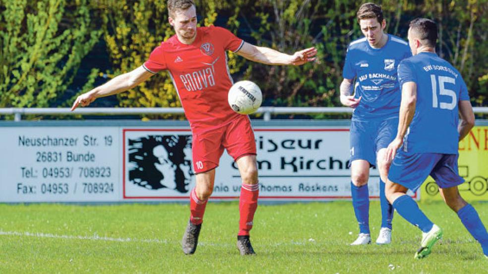Keno Schmidt war fast bei allen Partien mit dabei. In der kommenden Saison müssen die Bunder allerdings auf ihn verzichten. Dann wird er für BW Papenburg auflaufen. © Archivfotos: Bruins