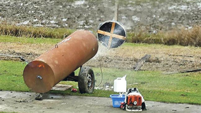 Bußgelder  für Böllerei am Deich