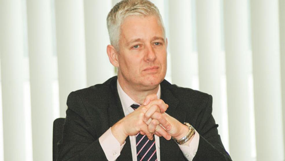 Landrat Groote will der Bahn eine Info-Veranstaltung »ans Herz legen«. © Foto: Szyska