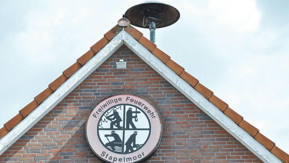 Ist eine Erweiterung beim Feuerwehrhaus in Stapelmoor doch eine Option?  © Foto: Boelmann