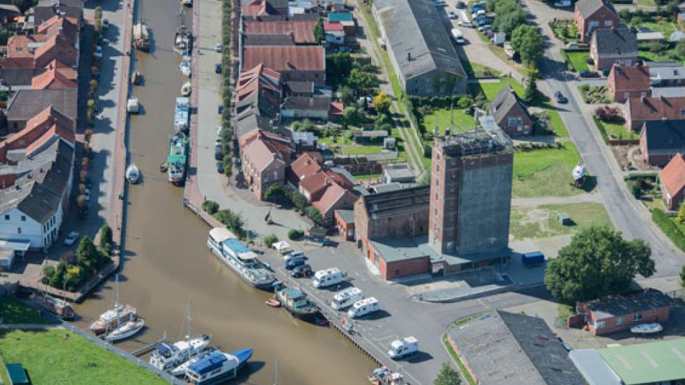 Um die weitere Aufwertung des Alten Hafens in Weener geht es am 4. Juli. © Foto: Klemmer