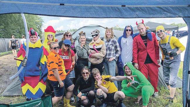 Rheiderländer rocken das Hurricane