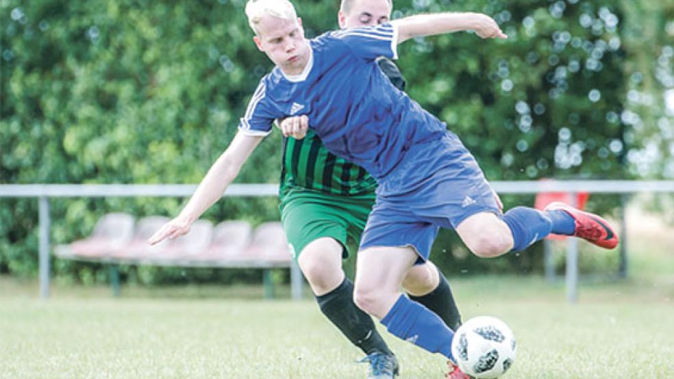 Gegen Bingum II erzielte Markus Geuken sein wohl schönstes Tor der Saison per Fallrückzieher. © Archivfoto: Bruins