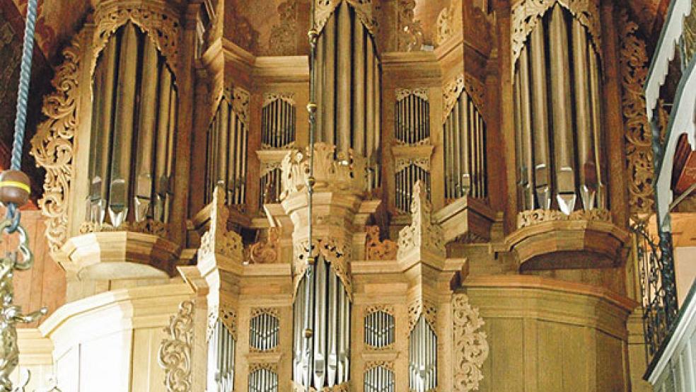 Eine Station der Fahrt: Die Holy-Orgel Dornum. © Foto: privat