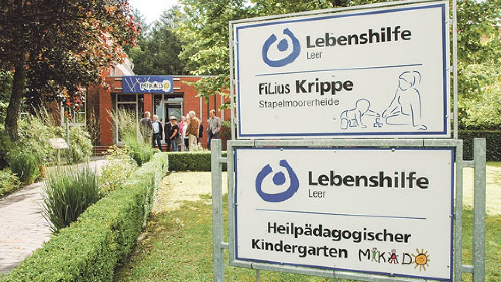 In Stapelmoorerheide (Bild) und in Weener betreibt die Lebenshilfe jeweils Kindertagesstätten. © Foto: Szyska