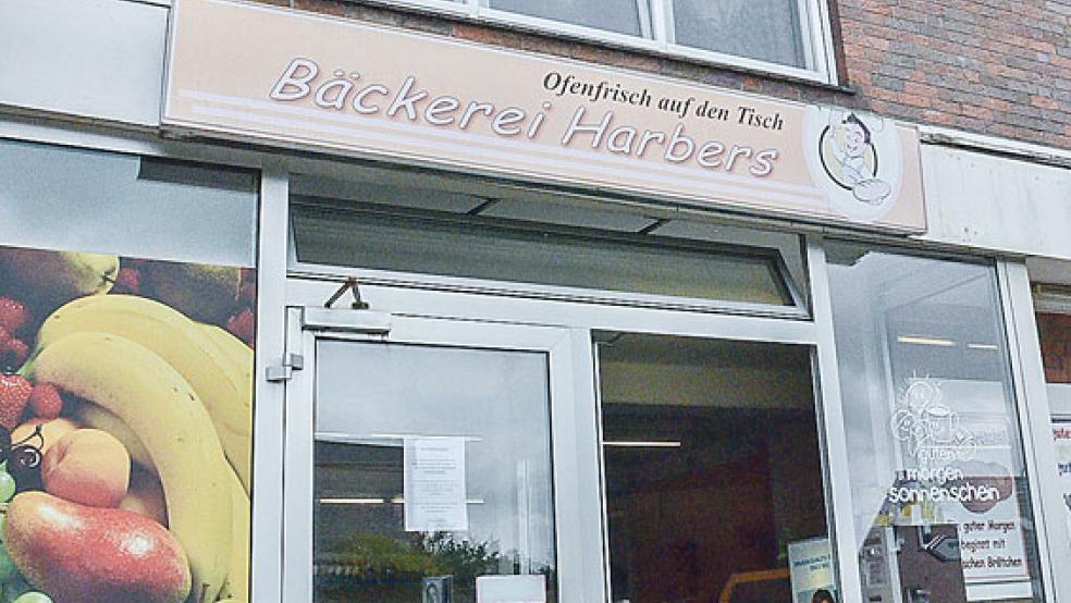 Die Bäckerei Harbers in Bingum schließt am 24. August ihre Türen. © Foto: Ammermann