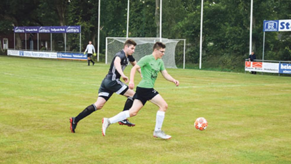 Bundes Joost Dirksen (links) und sein Team haben gegen starke Mannschaften wie GW Firrel bereits ihr Können bewiesen.  © Archivfoto: Hilbrands