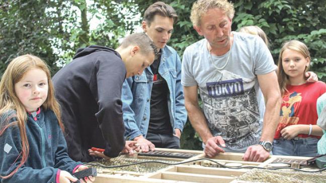 Blumen für Wierde Park  in Jemgum