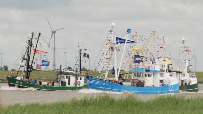 Kutterkorso nach Zwangspause ein Spektakel