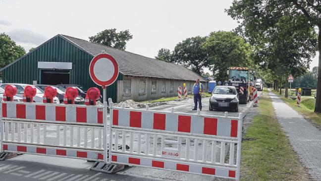 Sicherheitsdienst muss Baustelle bewachen