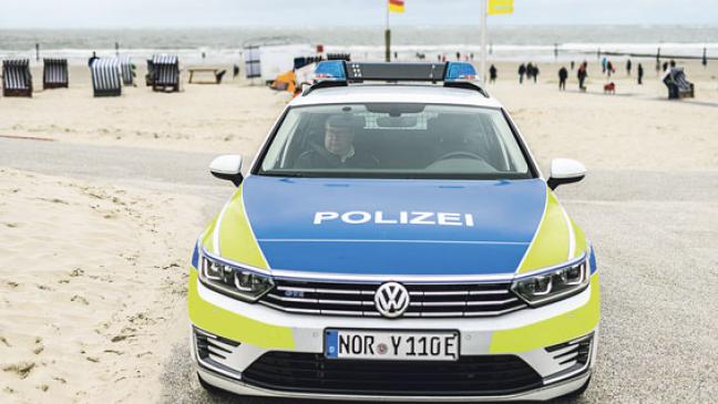 Festland-Polizisten helfen auf den Inseln